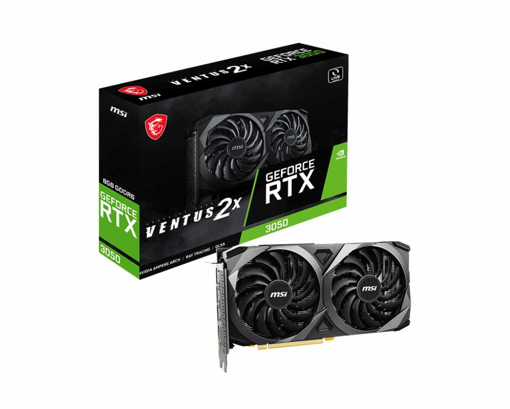 MSI GeForce RTX 3050 VENTUS 2X 8G
